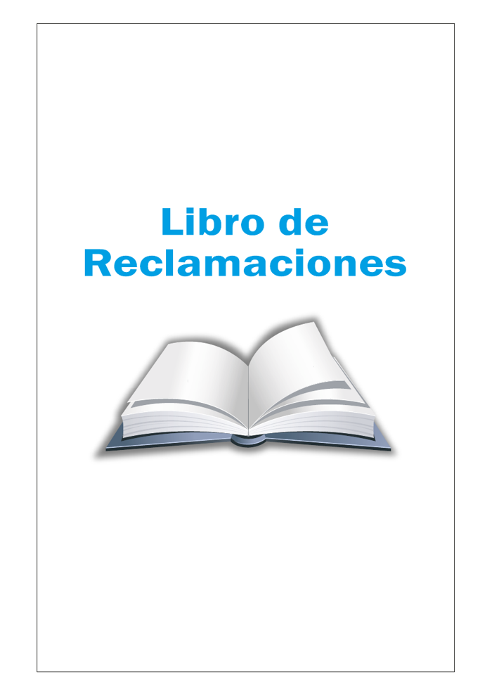 Aviso: Libro de Reclamaciones