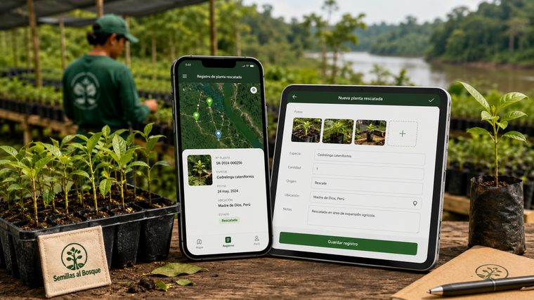 App Semillas al Bosque